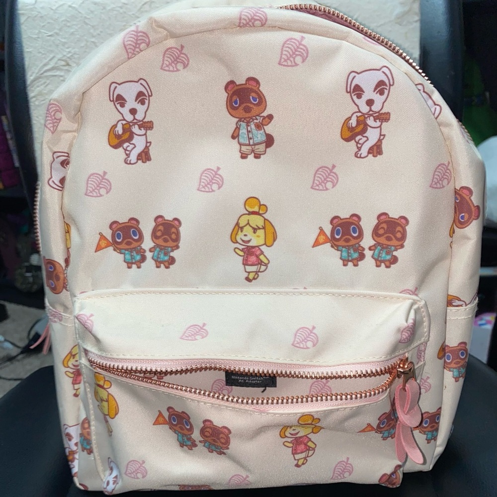 Animal Crossings Backpack - Cream